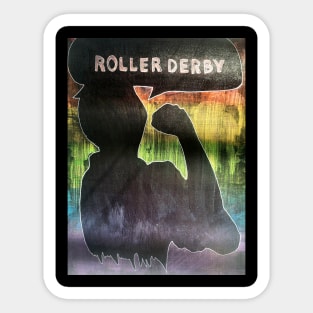 Roller Derby Sticker